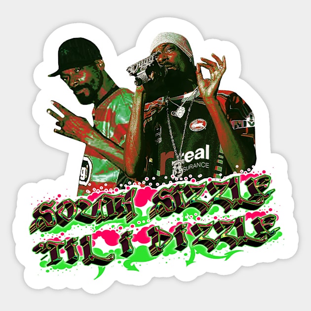 South Sydney Rabbitohs - Celeb Fan - SSTID - SOUTH SIZZLE 'TIL I DIZZLE Sticker by OG Ballers